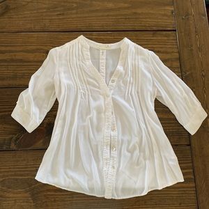 White blouse size small